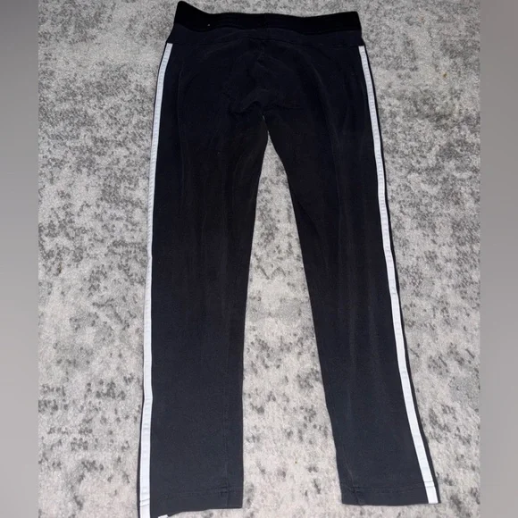Adidas Women's Essentials 3-Stripe Cotton Leggings  Size : L (see description) - Picture 3 of 7